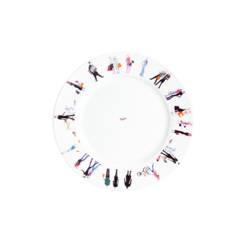 The Mark Illustrated Plate Set